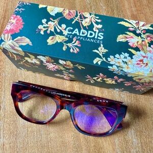 Caddis Miklos 1.0 strength readers in Turtle color VEUC 🤩🤓